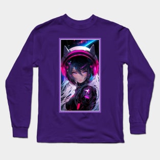 Anime Cat Girl | Quality Anime Artwork | Manga Anime Art Long Sleeve T-Shirt